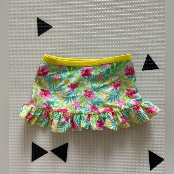 Disney Princess|Baby toddler girl Floral Ruffle Skirt,bathing suit•••Size 2T - Picture 1 of 4